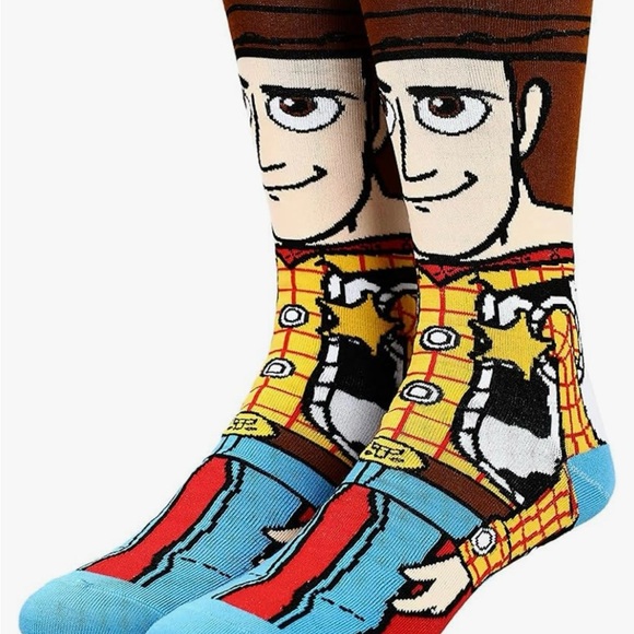 Disney Pixar Toy Story Movie Woody
Character Collectible Crew Socks - Picture 4 of 6